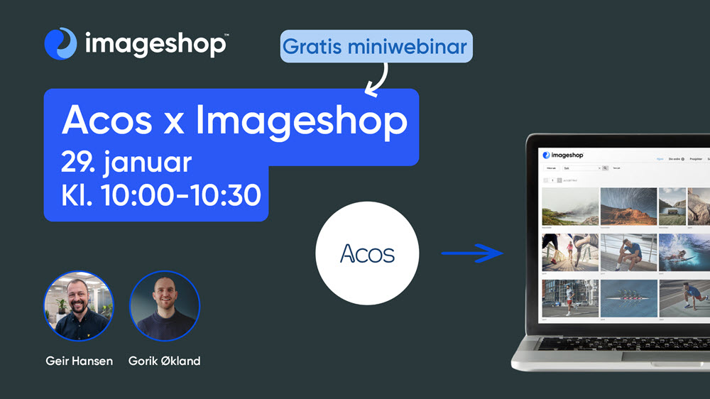 Acos CMS Imageshop webinar